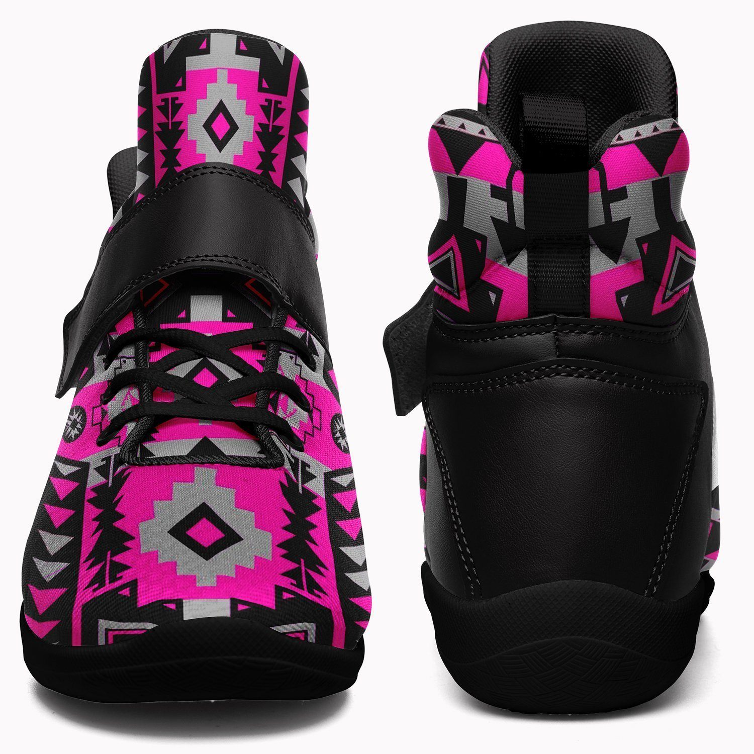 Chiefs Mountain Sunset Ipottaa Basketball / Sport High Top Shoes - Black Sole 49 Dzine