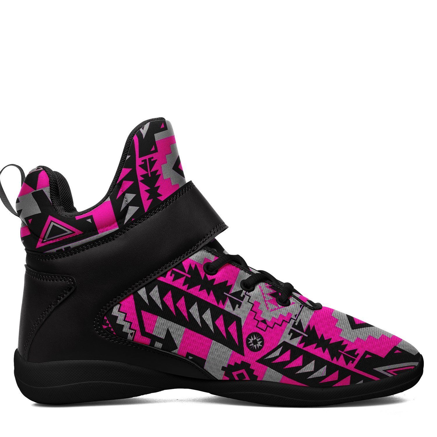 Chiefs Mountain Sunset Ipottaa Basketball / Sport High Top Shoes - Black Sole 49 Dzine