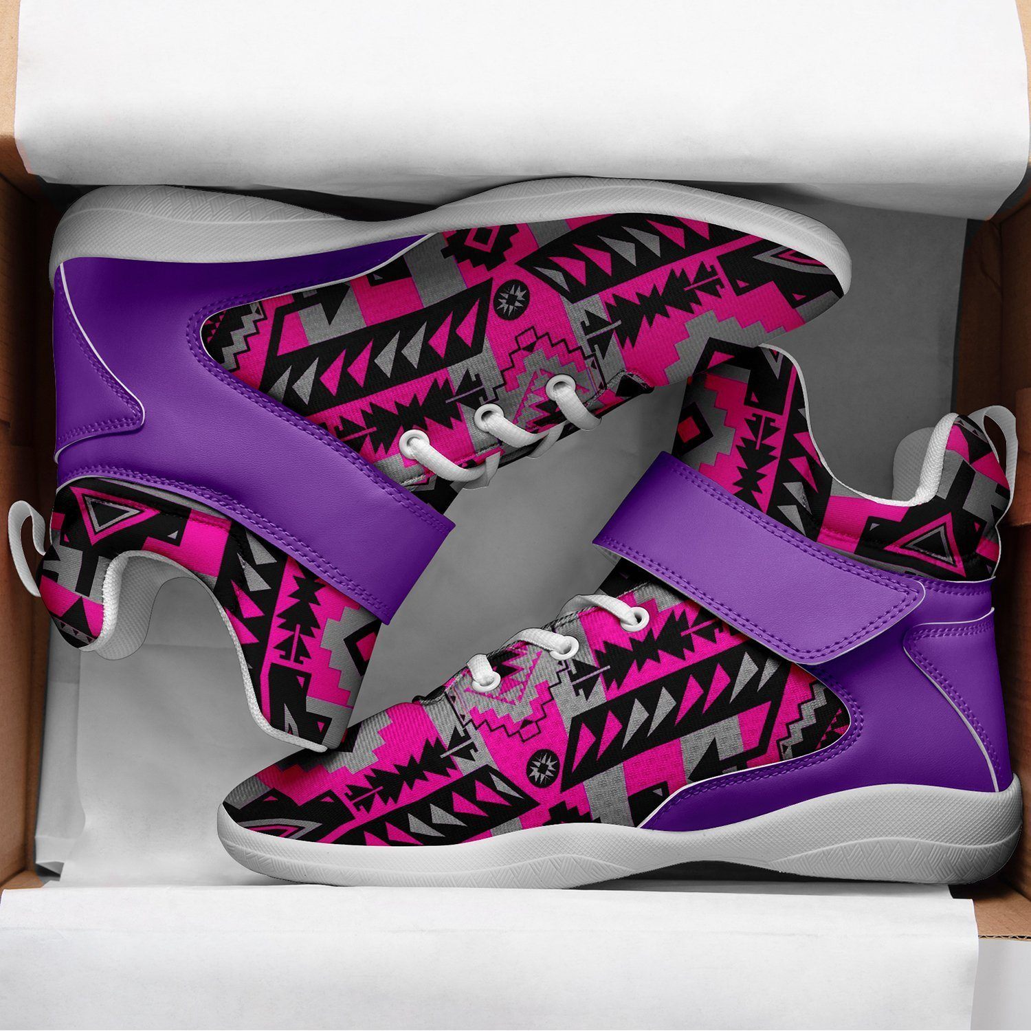 Chiefs Mountain Sunset Kid's Ipottaa Basketball / Sport High Top Shoes 49 Dzine