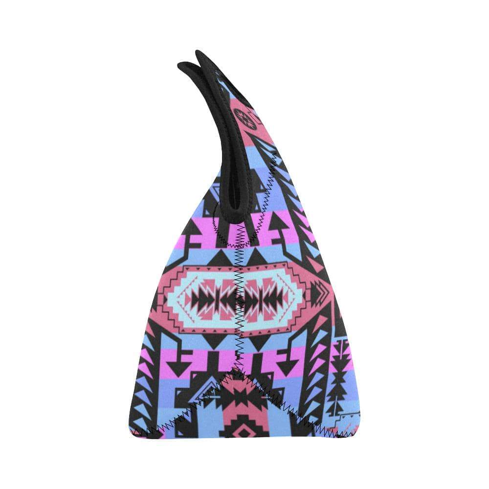 Chiefs Mountain Sunset Neoprene Lunch Bag/Small (Model 1669) Neoprene Lunch Bag/Small (1669) e-joyer