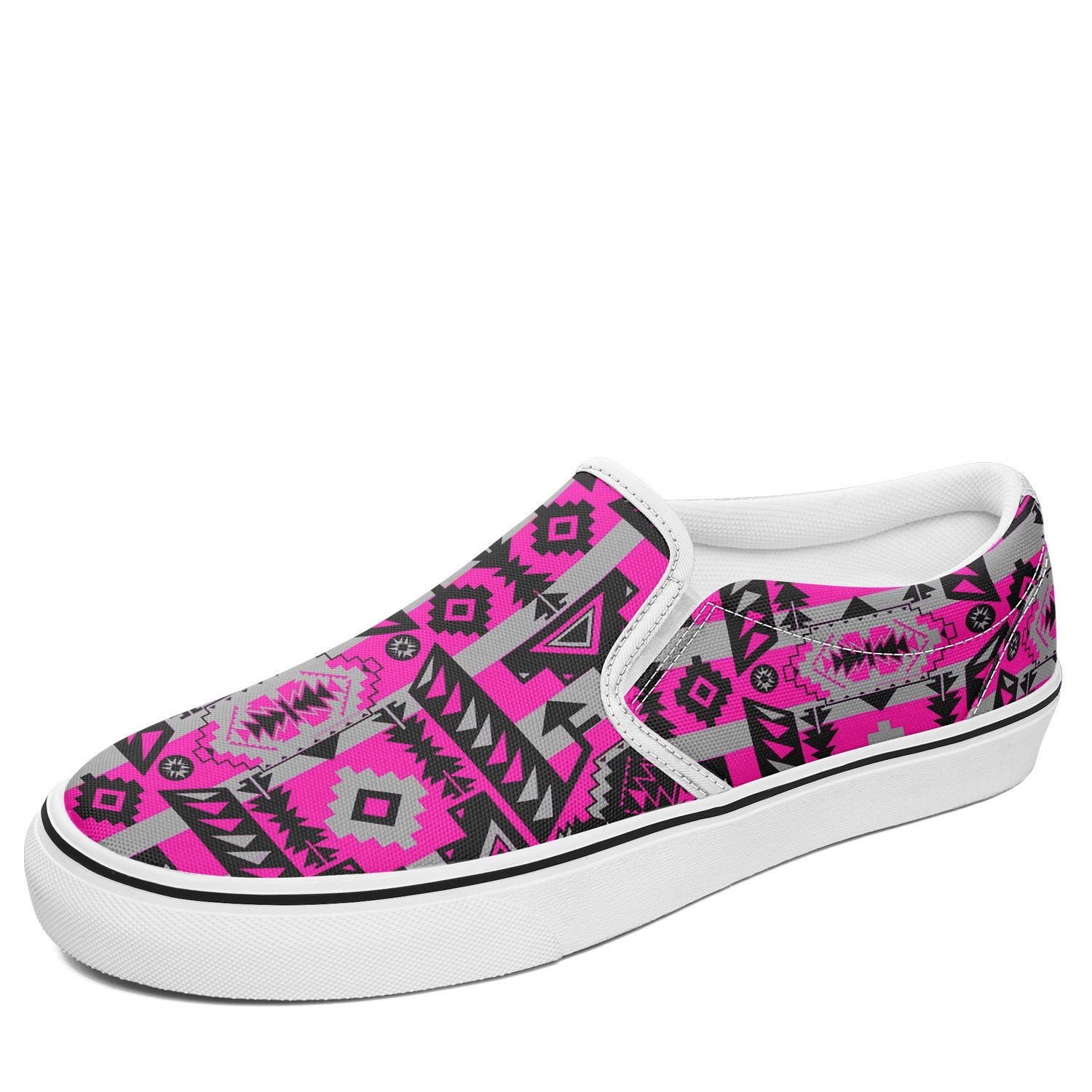 Chiefs Mountain Sunset Otoyimm Canvas Slip On Shoes 49 Dzine