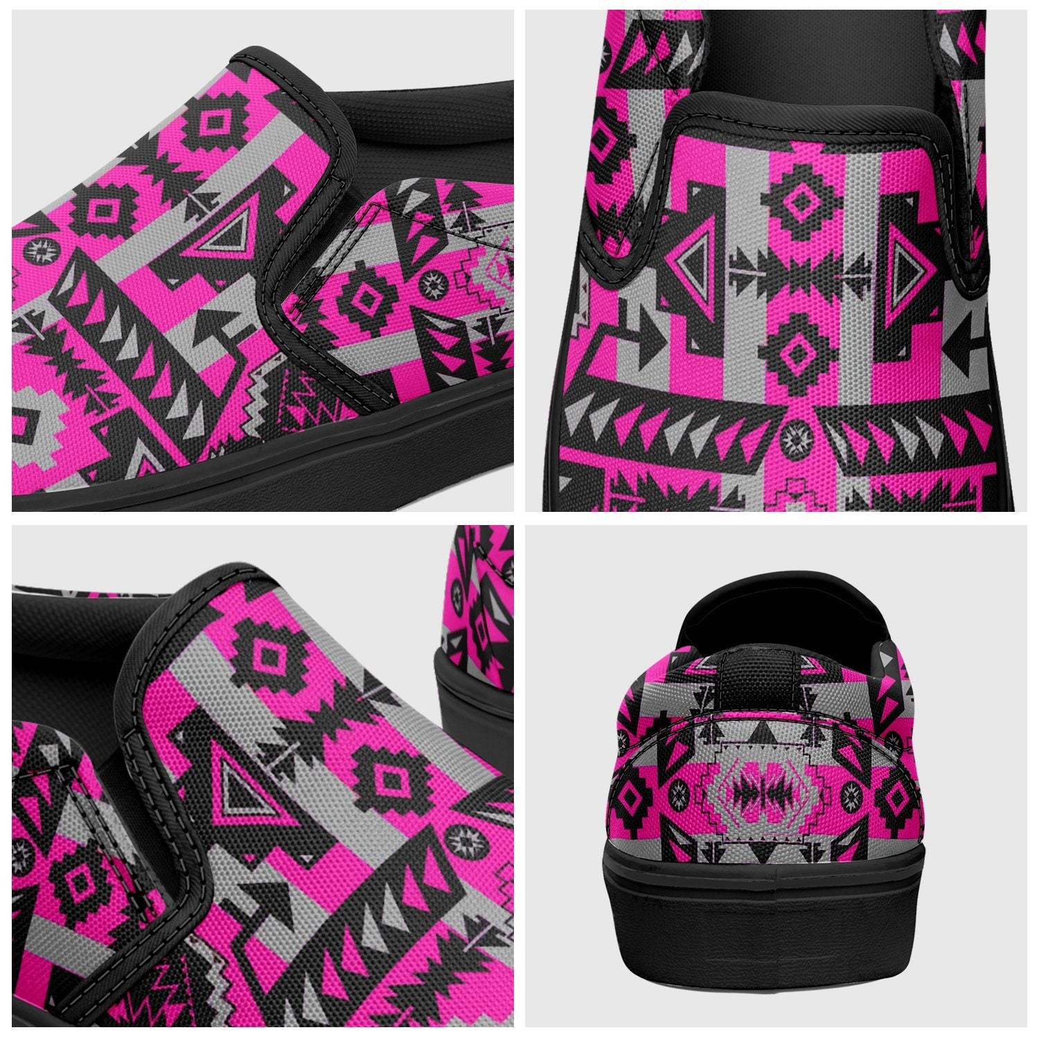 Chiefs Mountain Sunset Otoyimm Canvas Slip On Shoes 49 Dzine