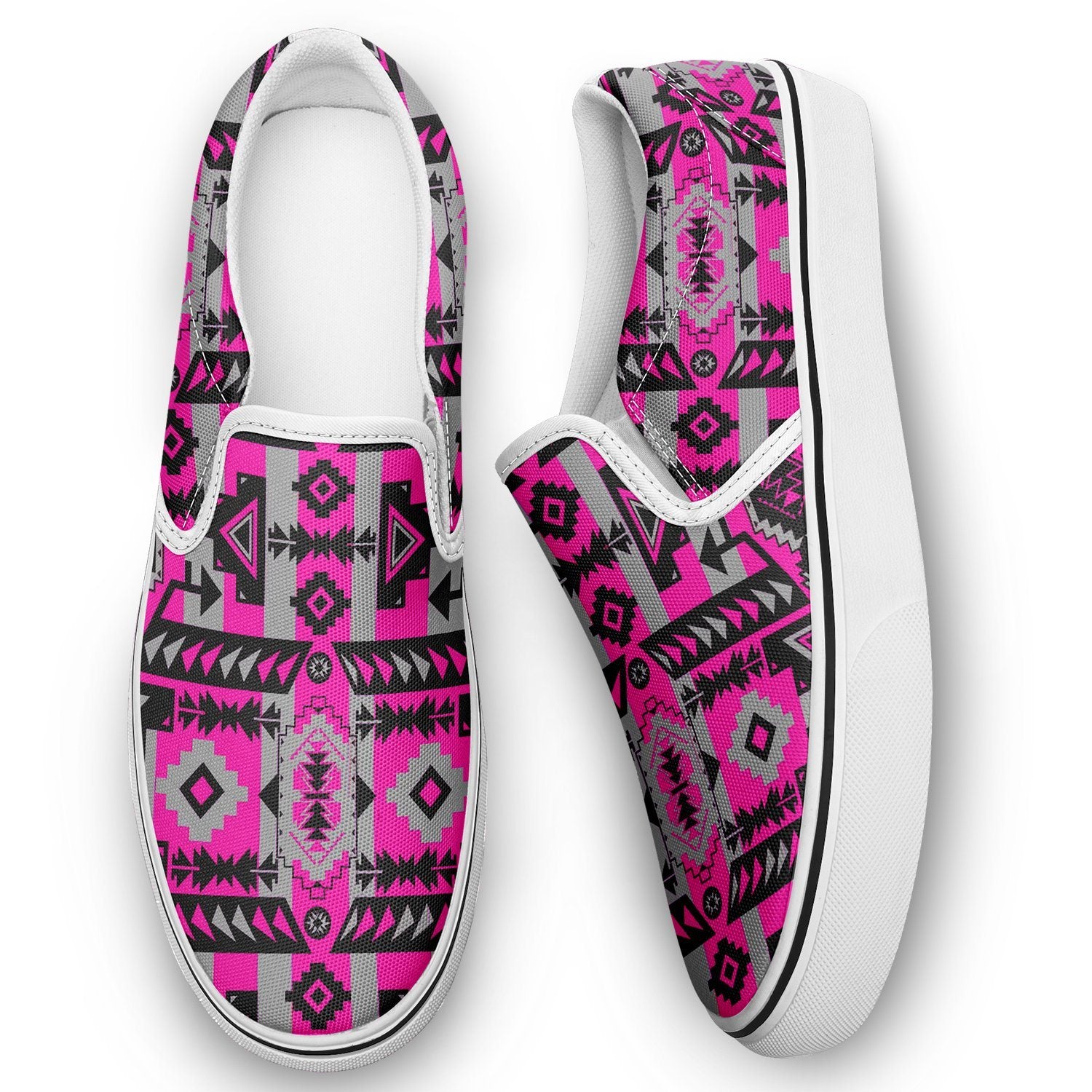 Chiefs Mountain Sunset Otoyimm Canvas Slip On Shoes 49 Dzine