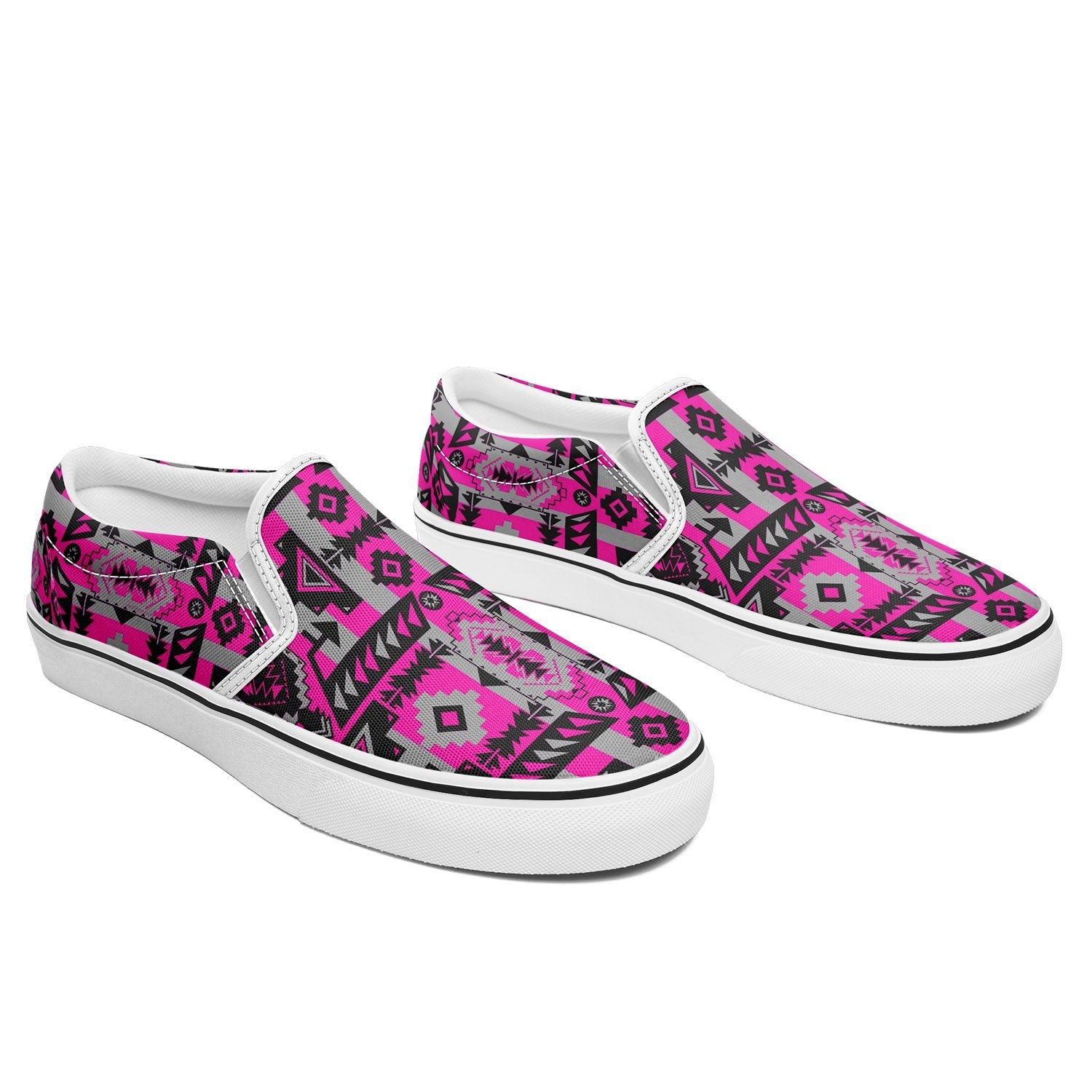 Chiefs Mountain Sunset Otoyimm Canvas Slip On Shoes 49 Dzine