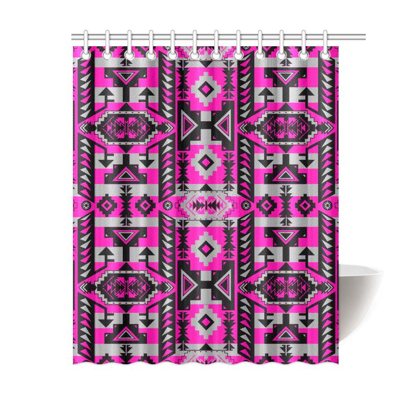 Chiefs Mountain Sunset Shower Curtain 60"x72" Shower Curtain 60"x72" e-joyer