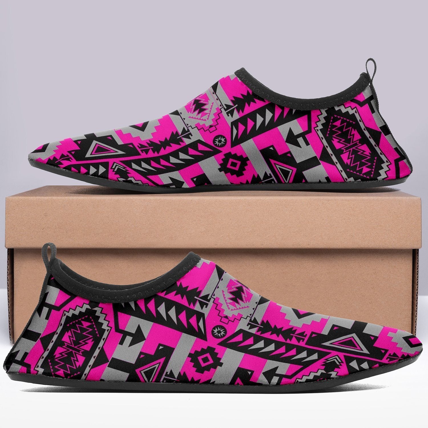 Chiefs Mountain Sunset Sockamoccs Kid's Slip On Shoes 49 Dzine