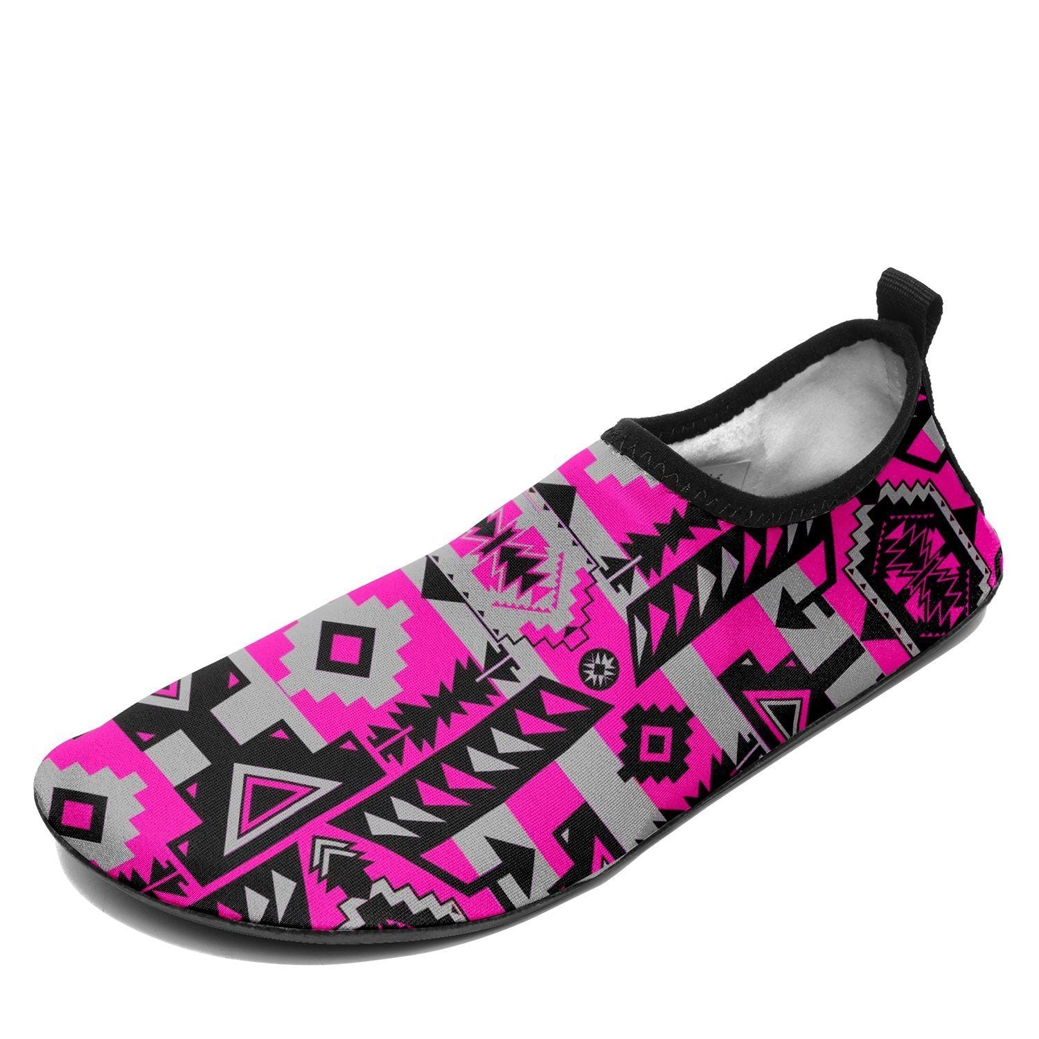 Geometric Floral Summer Sunset Sockamoccs