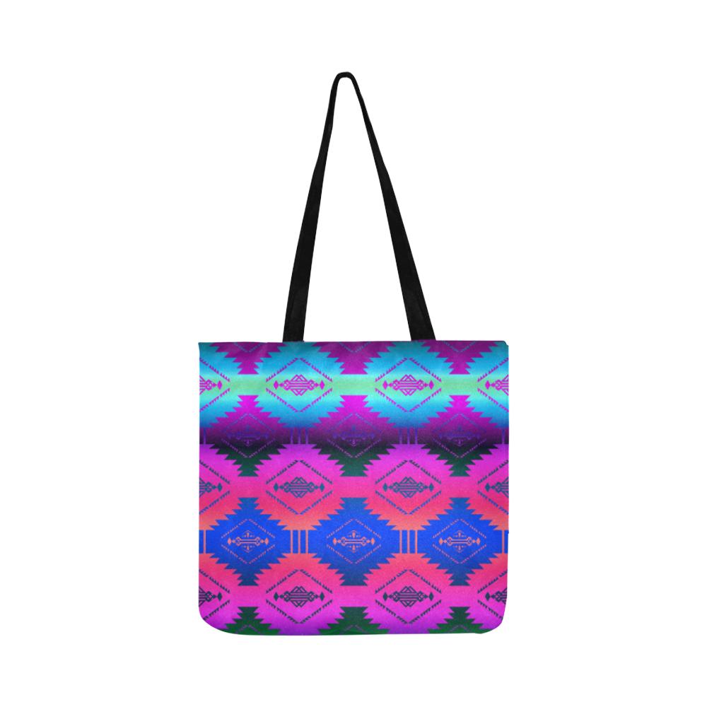Cofitichequi Moon Shadow Reusable Shopping Bag Model 1660 (Two sides) Shopping Tote Bag (1660) e-joyer