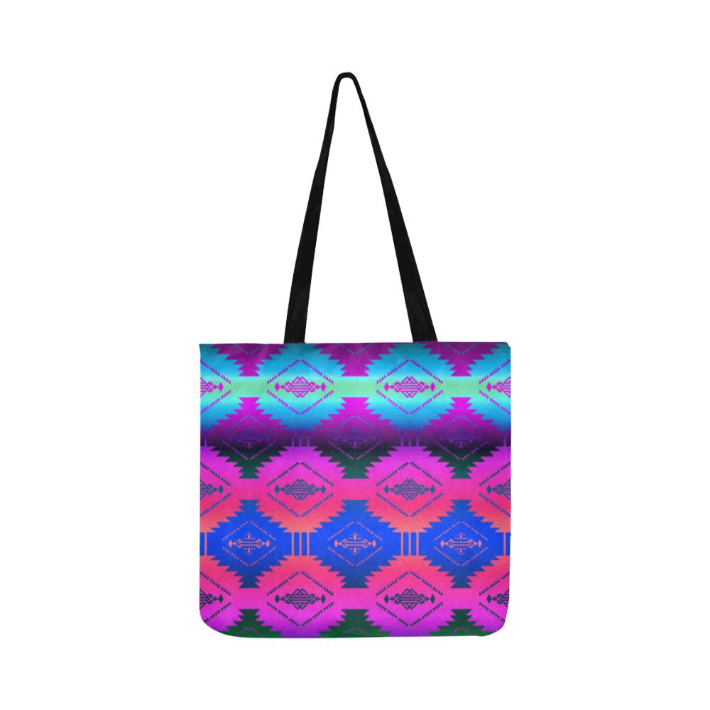 Cofitichequi Moon Shadow Reusable Shopping Bag Model 1660 (Two sides) Shopping Tote Bag (1660) e-joyer