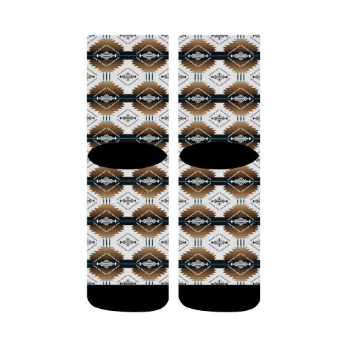 Cofitichequi White Crew Socks Crew Socks e-joyer
