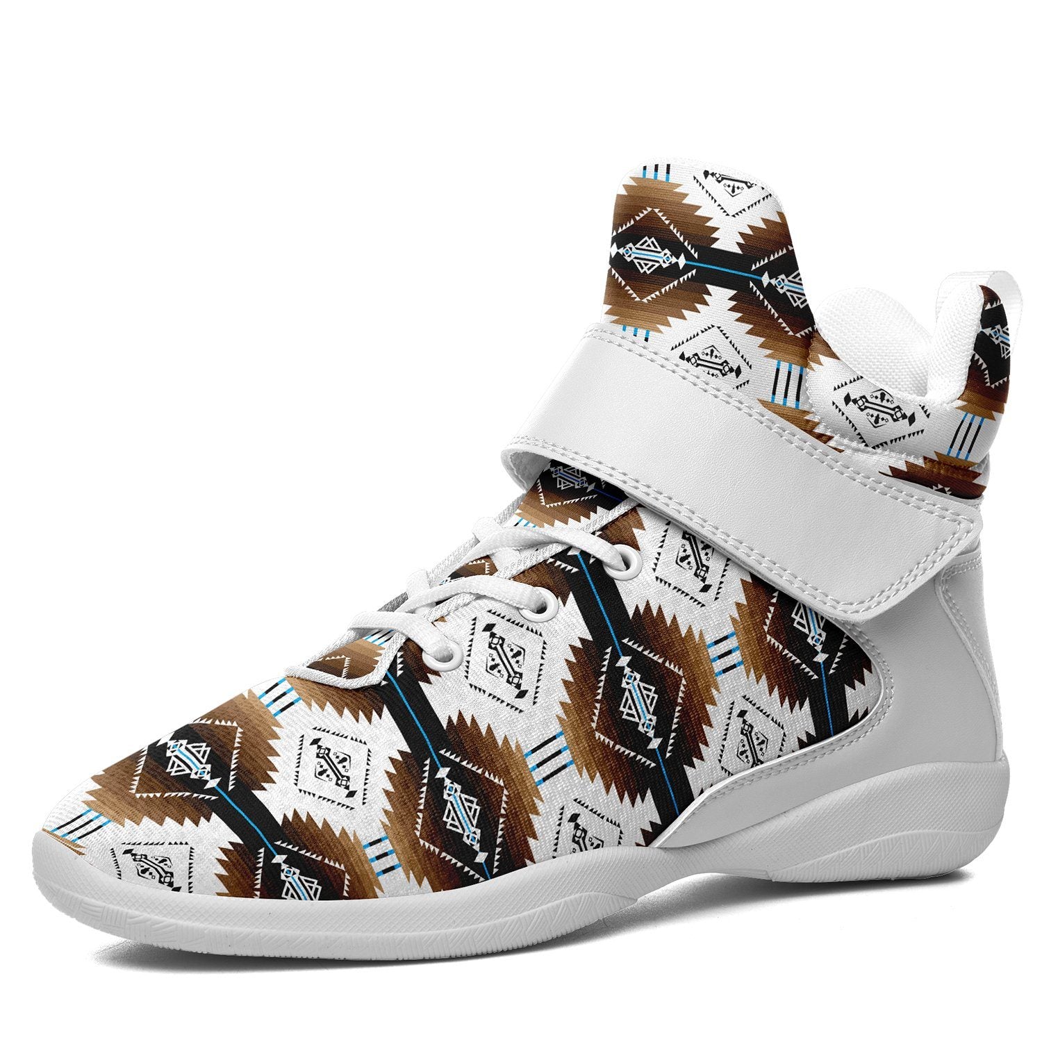 Cofitichequi White Ipottaa Basketball / Sport High Top Shoes 49 Dzine US Women 4.5 / US Youth 3.5 / EUR 35 White Sole with White Strap