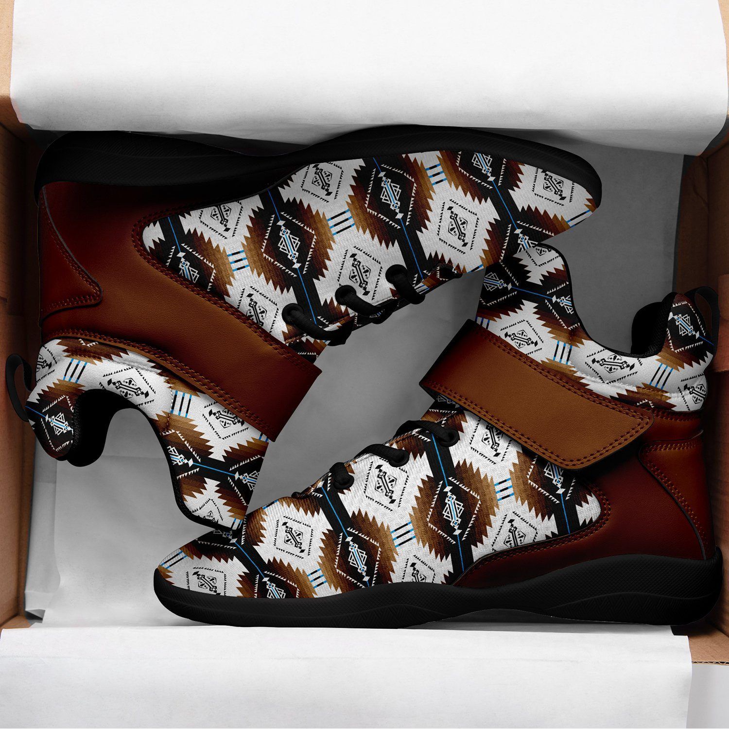 Cofitichequi White Ipottaa Basketball / Sport High Top Shoes - Black Sole 49 Dzine