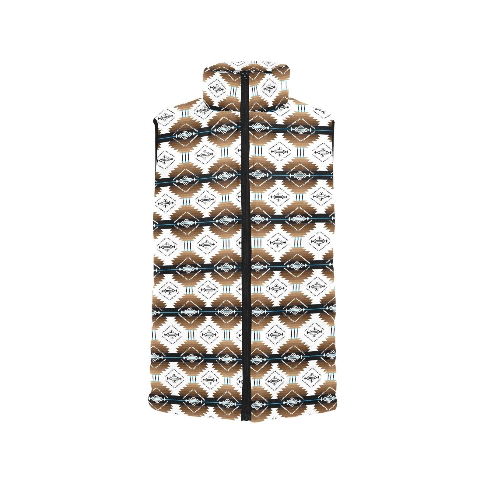 Cofitichequi White Men's Padded Vest Jacket (Model H44) Men's Padded Vest Jacket (H44) e-joyer