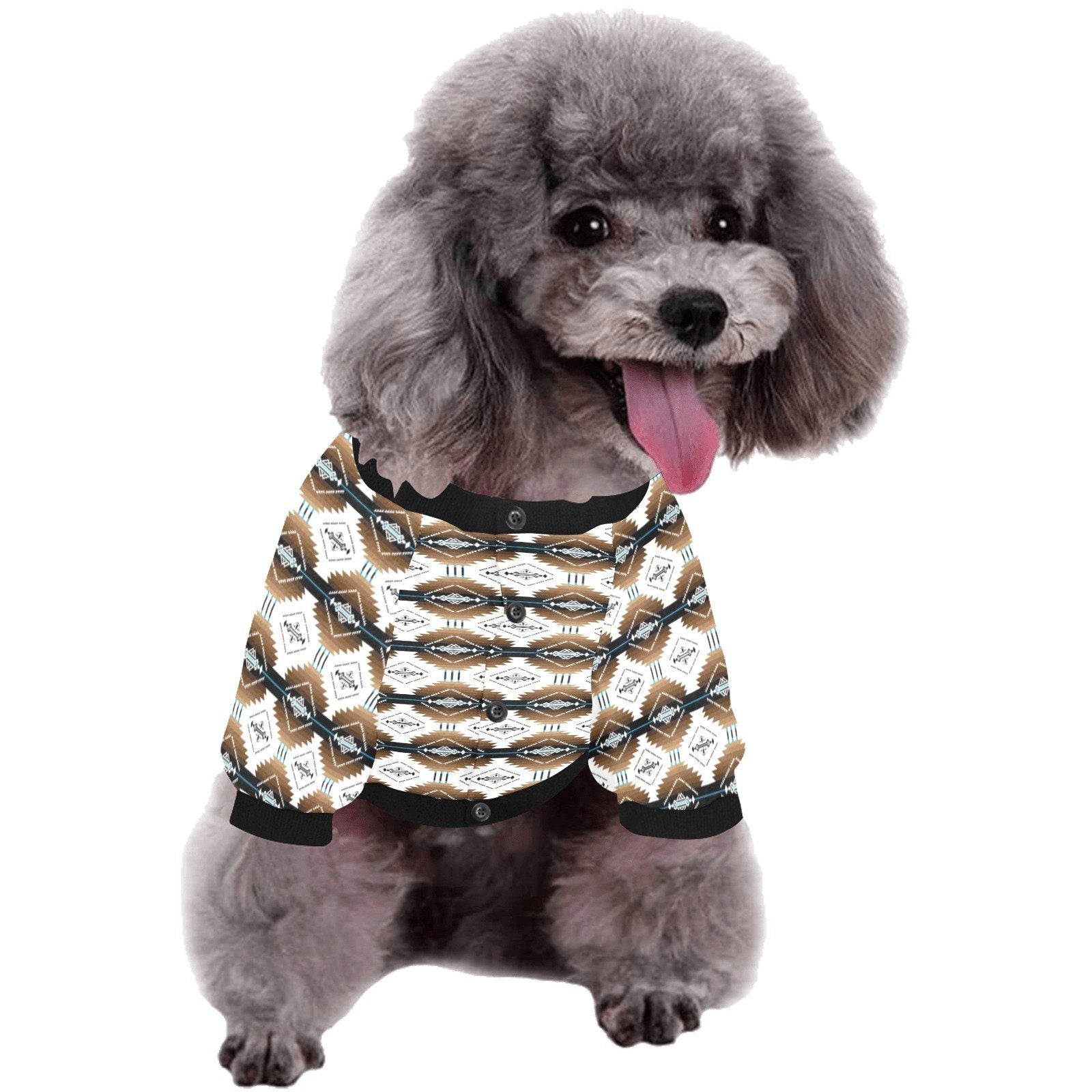 Cofitichequi White Pet Dog Round Neck Shirt Pet Dog Round Neck Shirt e-joyer