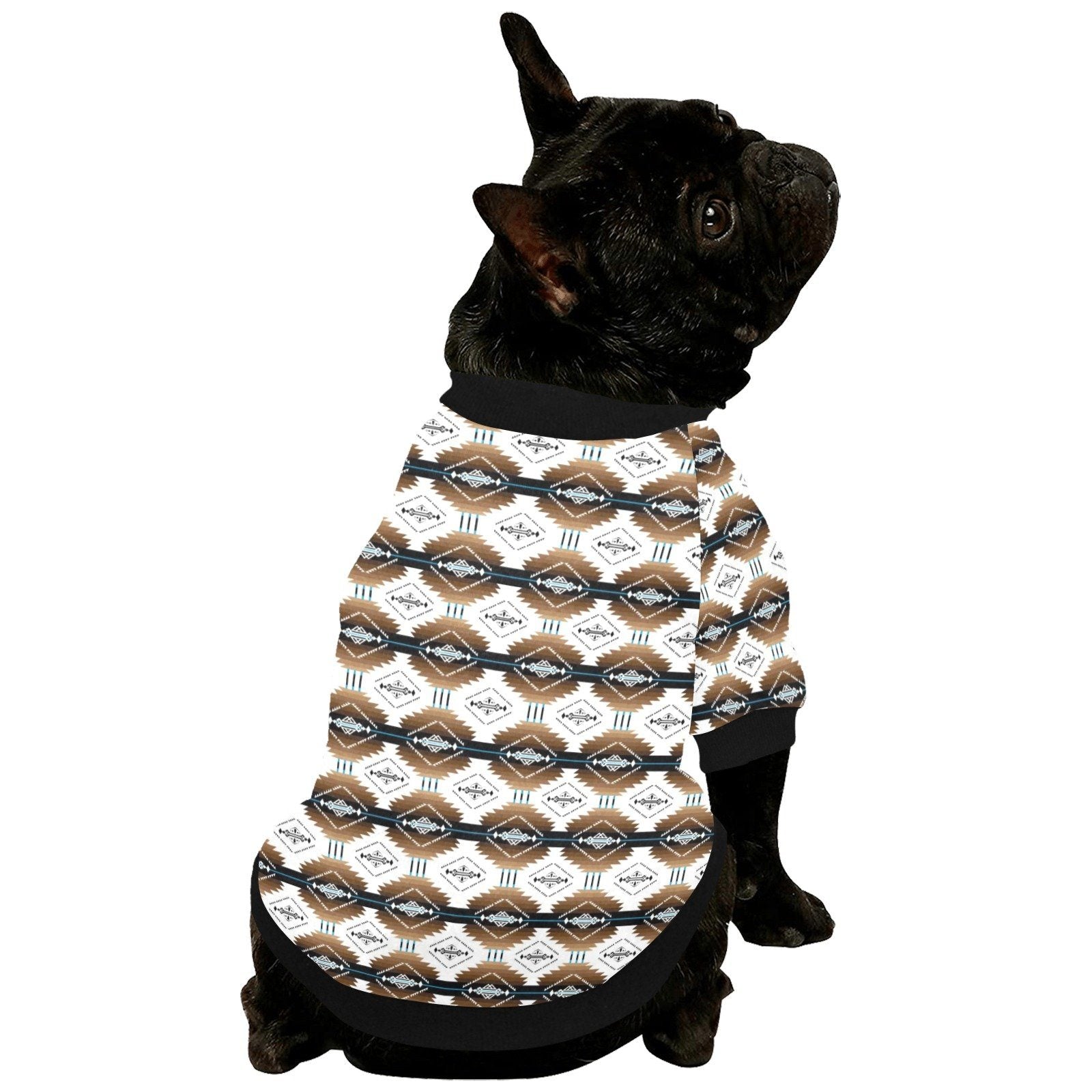 Cofitichequi White Pet Dog Round Neck Shirt Pet Dog Round Neck Shirt e-joyer