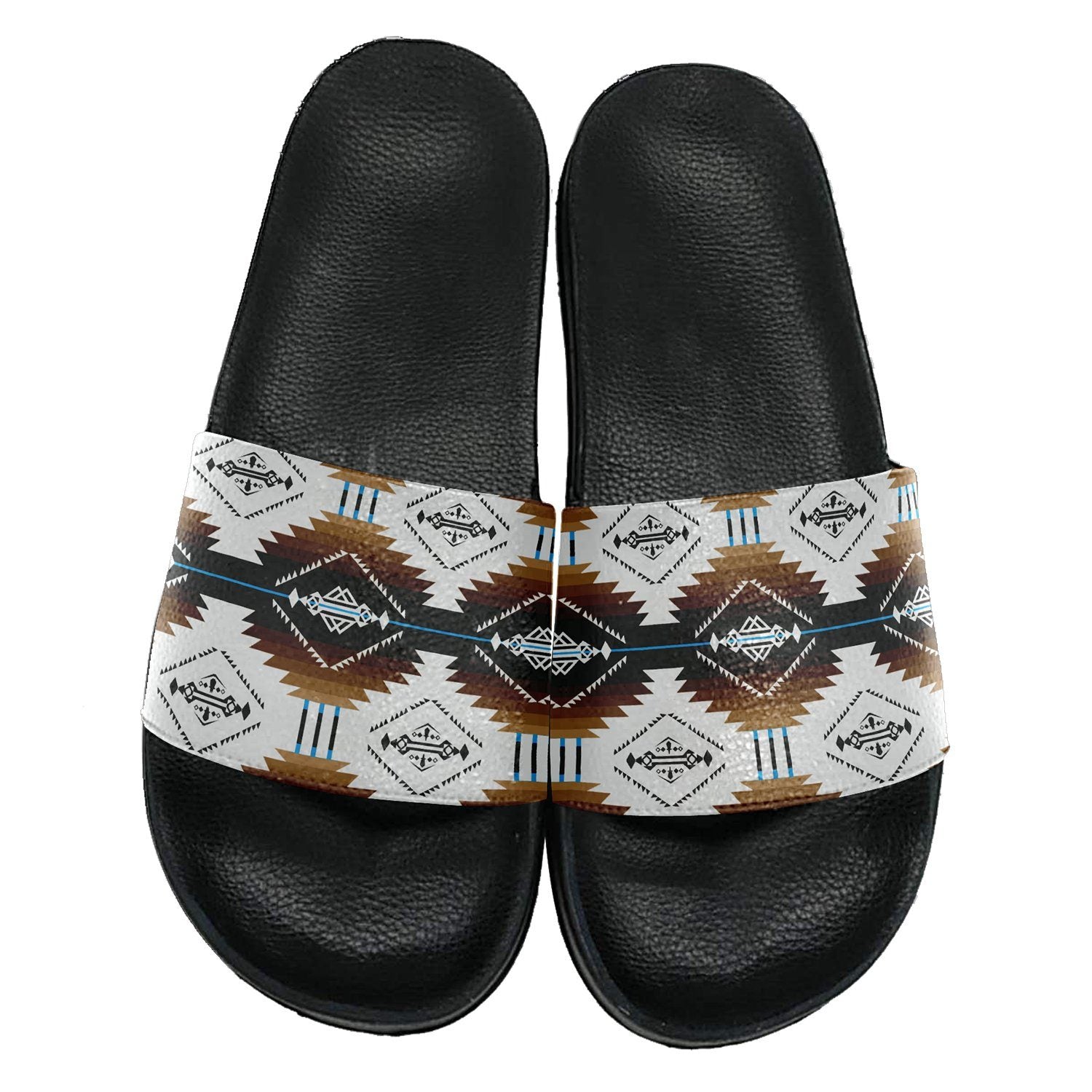 Cofitichequi White Slide Sandals 49 Dzine