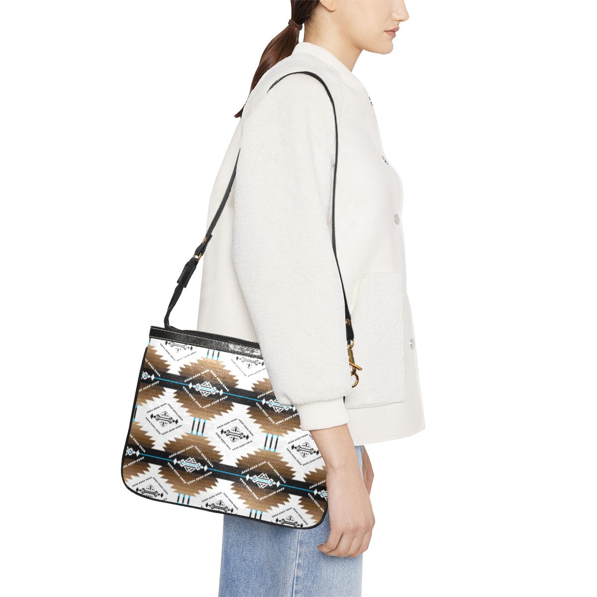 Cofitichequi White Small Shoulder Bag (Model 1710) Small Shoulder Bag (1710) e-joyer