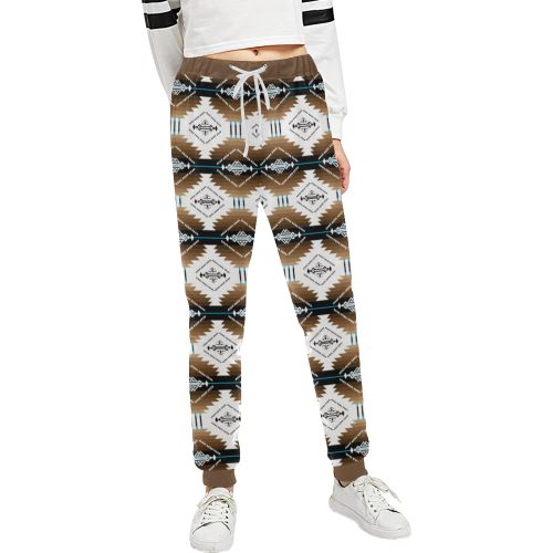 Cofitichequi White Women's All Over Print Sweatpants (Model L11) Women's All Over Print Sweatpants (L11) e-joyer