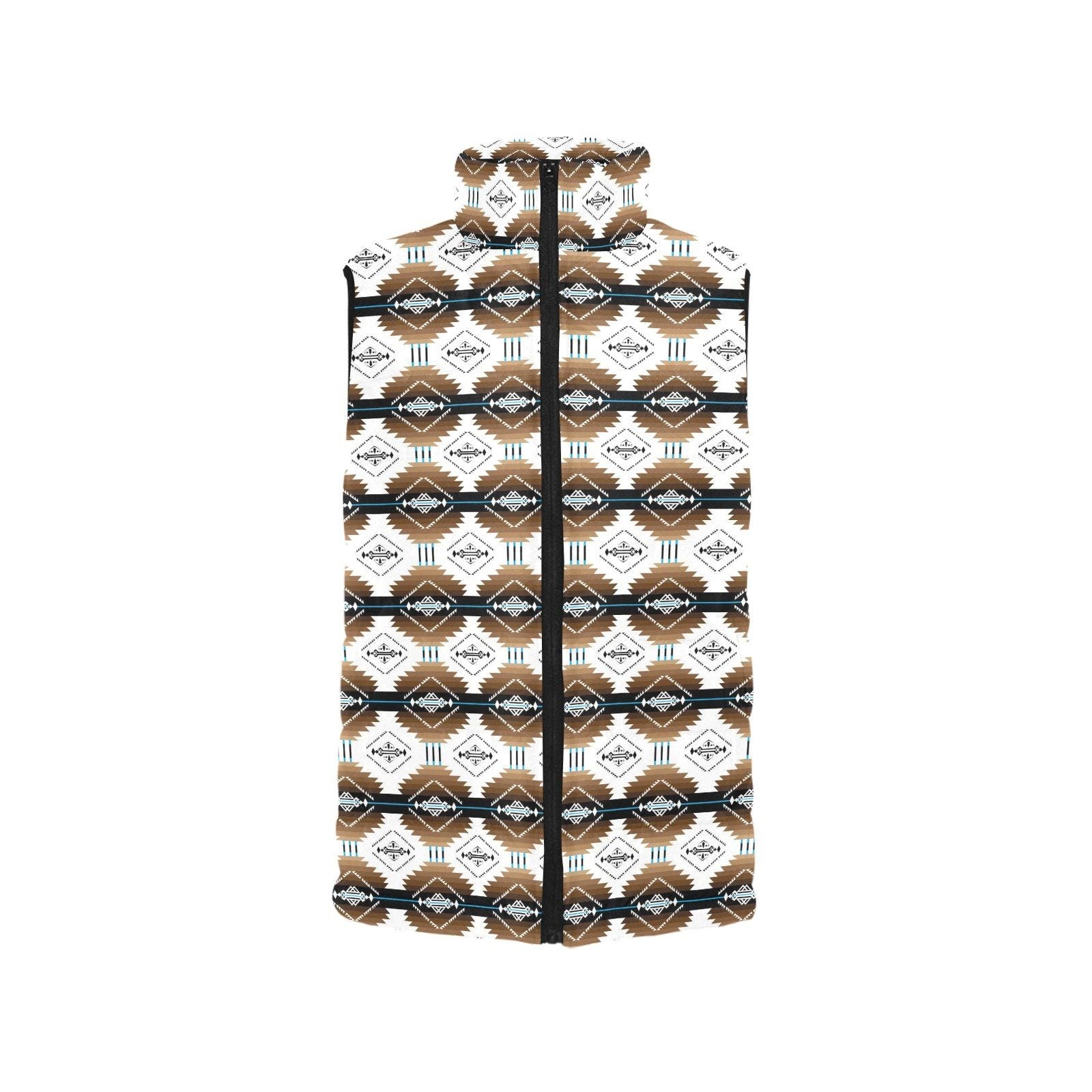 Cofitichequi White Women's Padded Vest Jacket (Model H44) Women's Padded Vest Jacket (H44) e-joyer