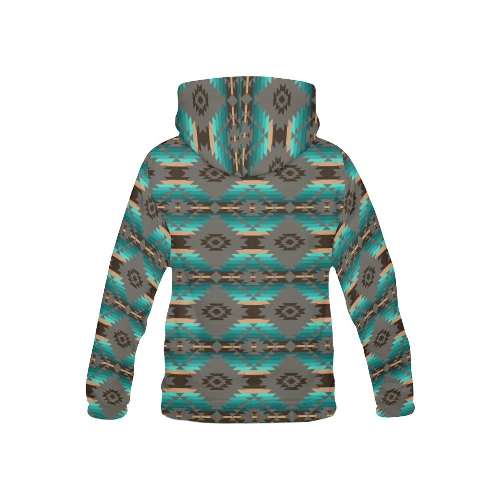 Cree Confederacy All Over Print Hoodie for Kid (USA Size) (Model H13) All Over Print Hoodie for Kid (H13) e-joyer