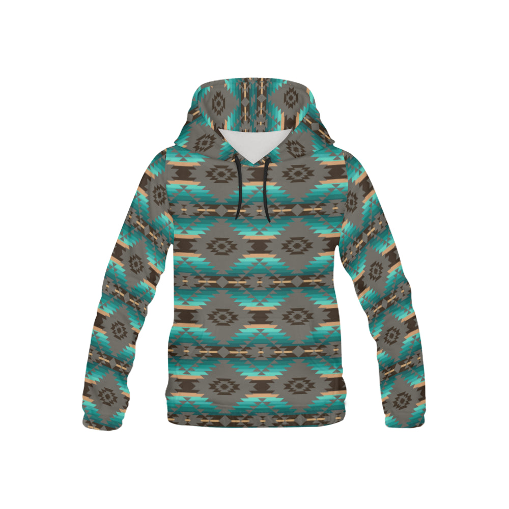 Cree Confederacy All Over Print Hoodie for Kid (USA Size) (Model H13) All Over Print Hoodie for Kid (H13) e-joyer