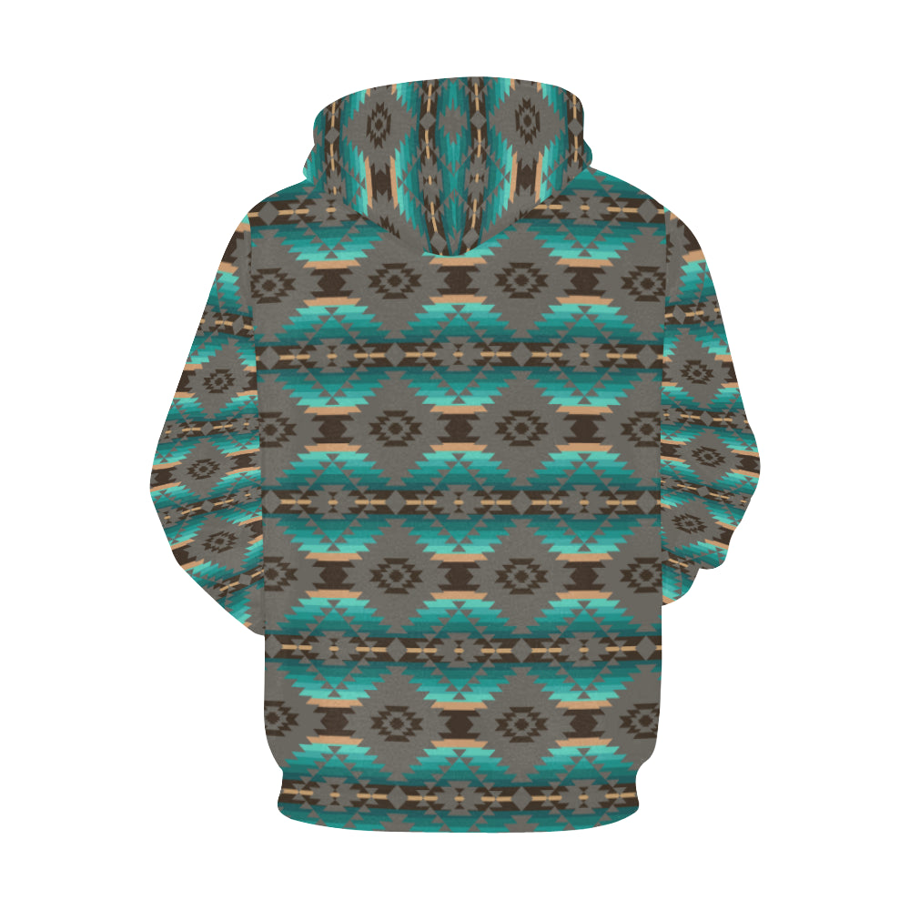 Cree Confederacy All Over Print Hoodie for Women (USA Size) (Model H13) All Over Print Hoodie for Women (H13) e-joyer