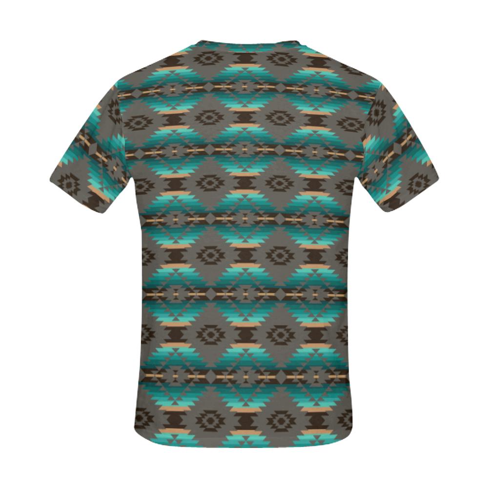 Cree Confederacy All Over Print T-Shirt for Men (USA Size) (Model T40) All Over Print T-Shirt for Men (T40) e-joyer