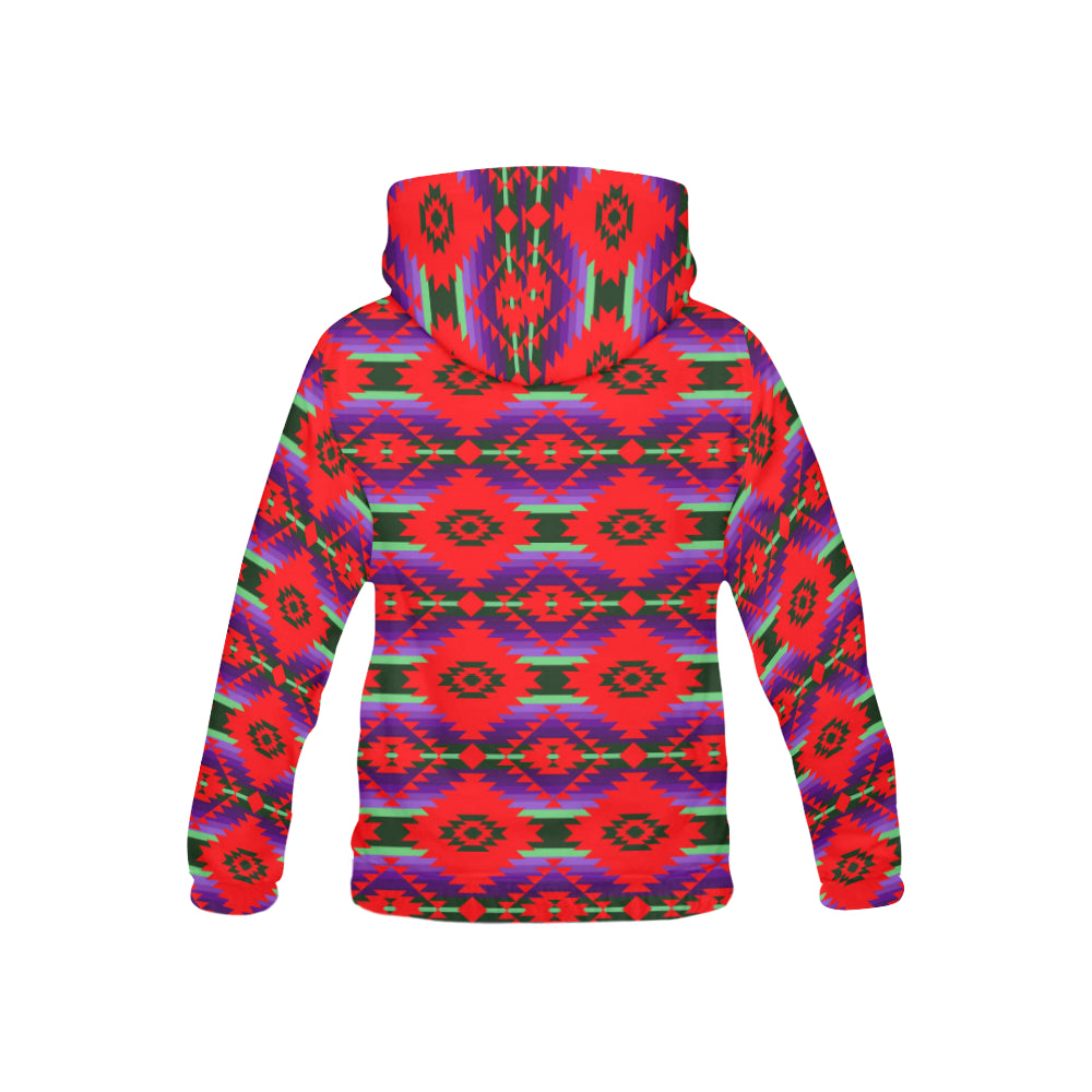 Cree Confederacy Chicken Dance All Over Print Hoodie for Kid (USA Size) (Model H13) All Over Print Hoodie for Kid (H13) e-joyer