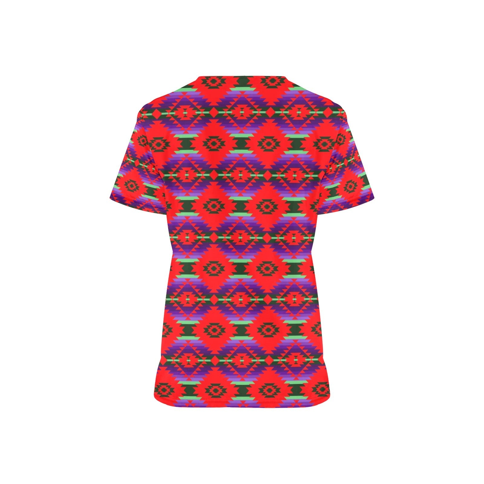 Cree Confederacy Chicken Dance All Over Print Scrub Top Scrub Top e-joyer