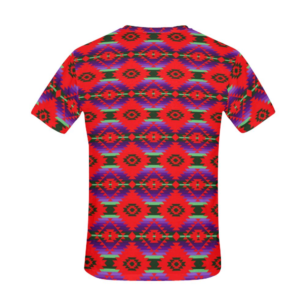 Cree Confederacy Chicken Dance All Over Print T-Shirt for Men (USA Size) (Model T40) All Over Print T-Shirt for Men (T40) e-joyer