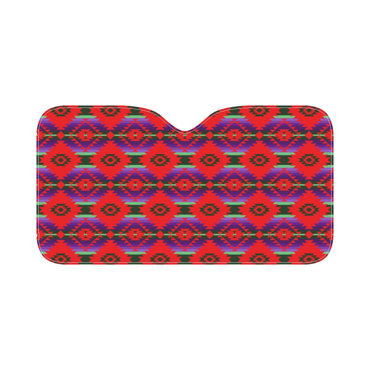 Cree Confederacy Chicken Dance Car Sun Shade 55"x30" Car Sun Shade e-joyer