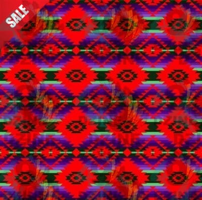 Cree Confederacy Chicken Dance Cotton Poplin Fabric By the Yard Fabric NBprintex