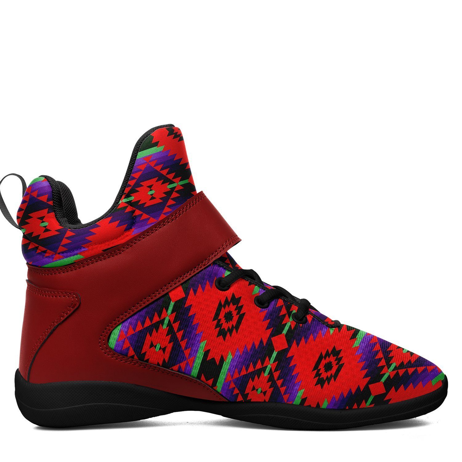 Cree Confederacy Chicken Dance Ipottaa Basketball / Sport High Top Shoes - Black Sole 49 Dzine