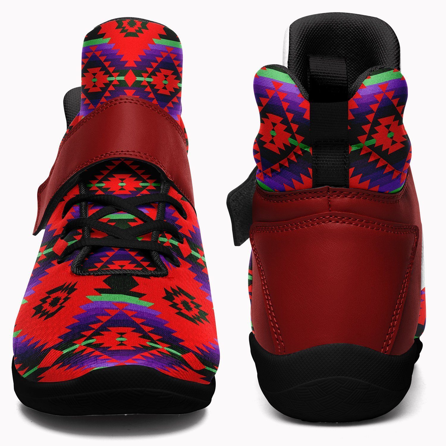 Cree Confederacy Chicken Dance Ipottaa Basketball / Sport High Top Shoes - Black Sole 49 Dzine