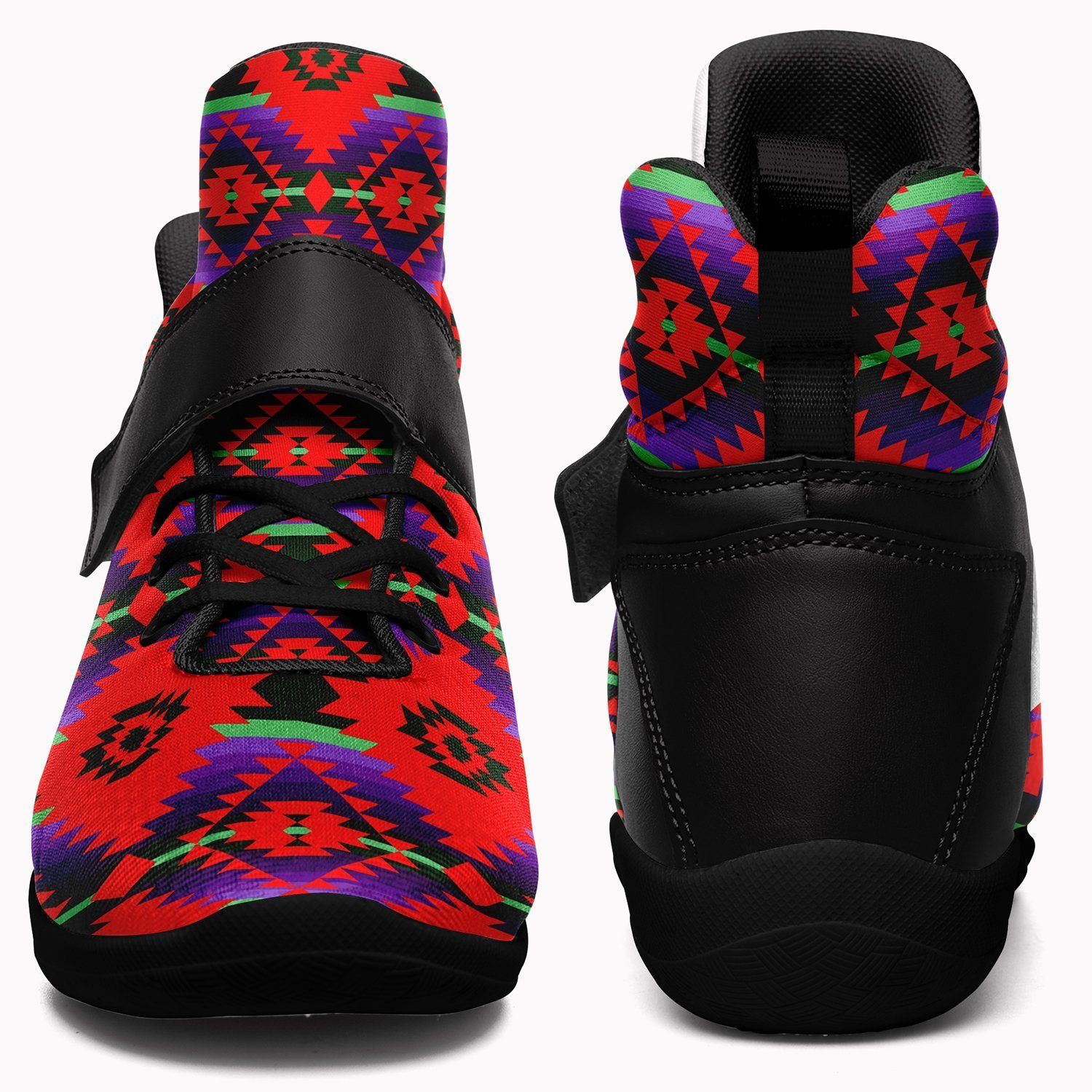 Cree Confederacy Chicken Dance Ipottaa Basketball / Sport High Top Shoes - Black Sole 49 Dzine