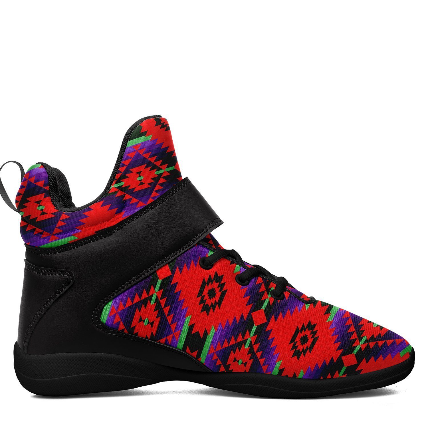 Cree Confederacy Chicken Dance Ipottaa Basketball / Sport High Top Shoes - Black Sole 49 Dzine