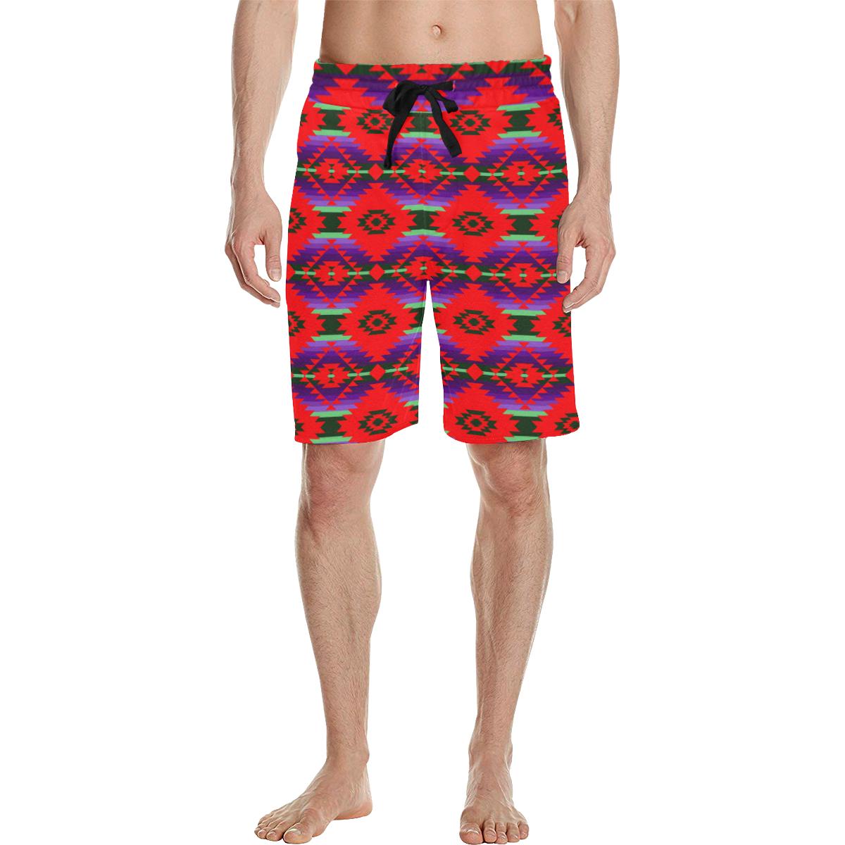 Cree Confederacy Chicken Dance Men's All Over Print Casual Shorts (Model L23) Men's Casual Shorts (L23) e-joyer