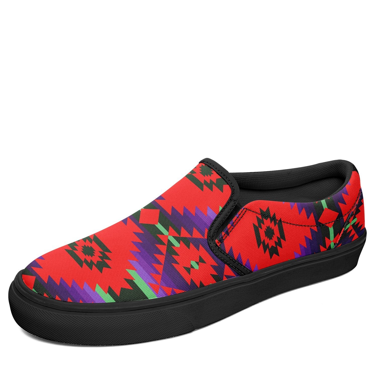 Cree Confederacy Chicken Dance Otoyimm Canvas Slip On Shoes 49 Dzine