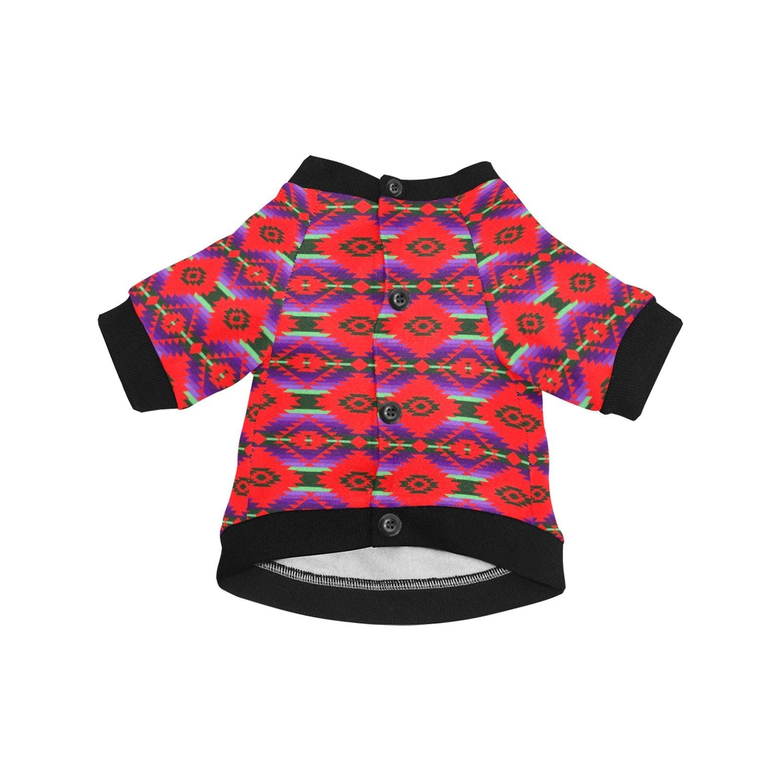 Cree Confederacy Chicken Dance Pet Dog Round Neck Shirt Pet Dog Round Neck Shirt e-joyer
