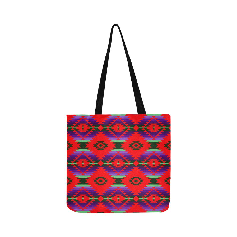 Cree Confederacy Chicken Dance Reusable Shopping Bag Model 1660 (Two sides) Shopping Tote Bag (1660) e-joyer