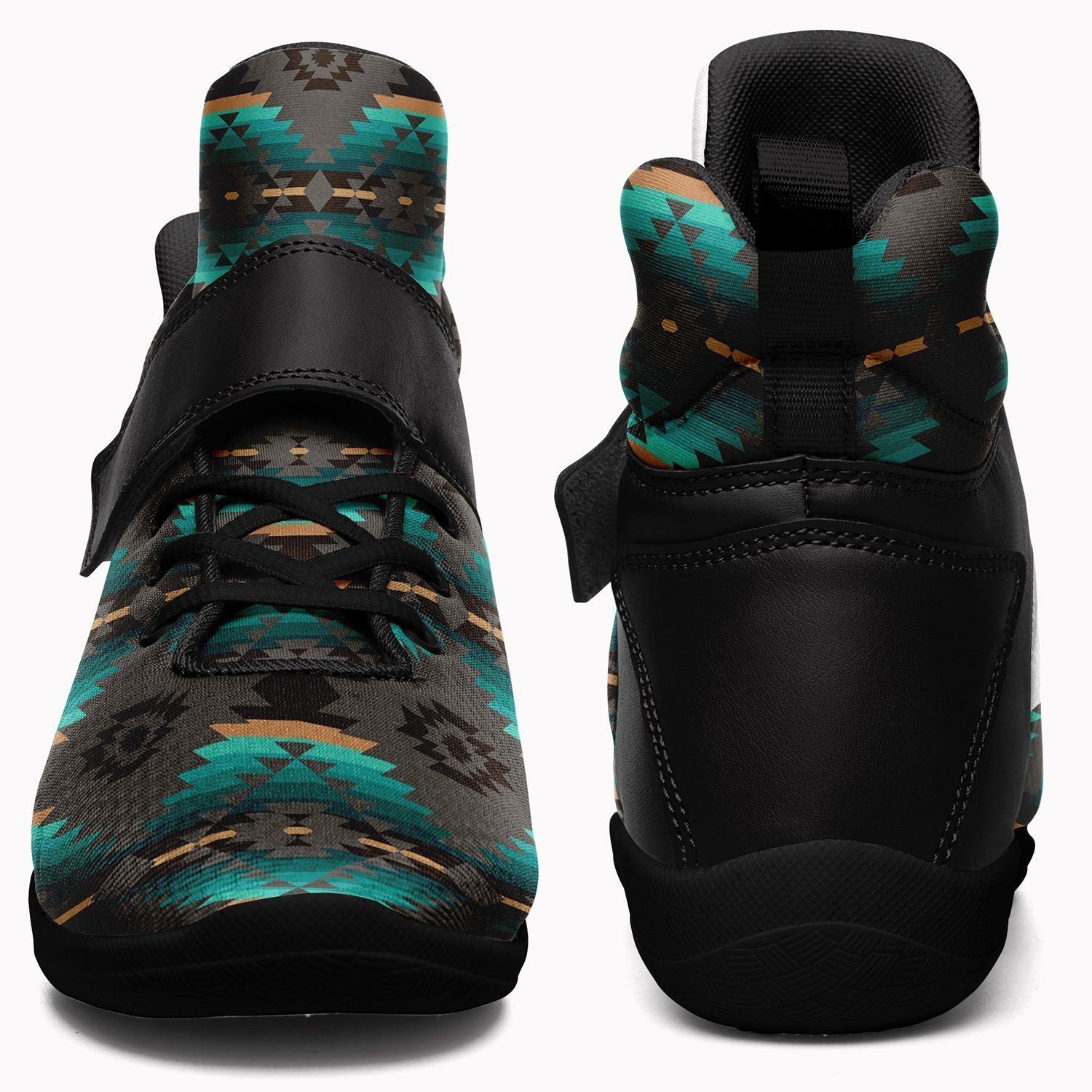 Cree Confederacy Ipottaa Basketball / Sport High Top Shoes - Black Sole 49 Dzine