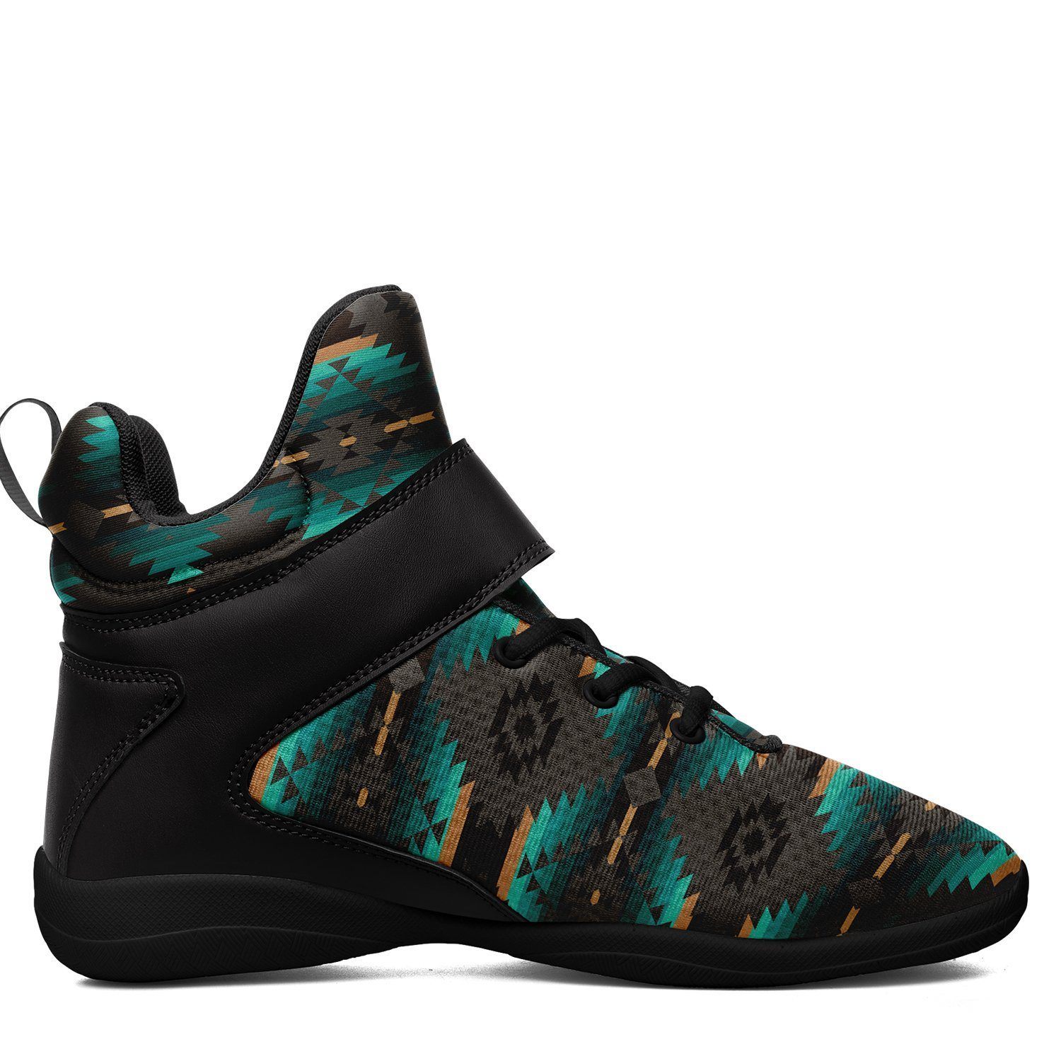 Cree Confederacy Ipottaa Basketball / Sport High Top Shoes - Black Sole 49 Dzine