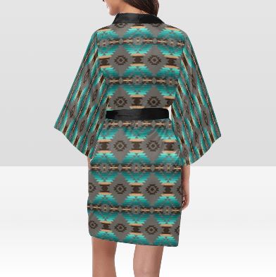Cree Confederacy Kimono Robe Artsadd