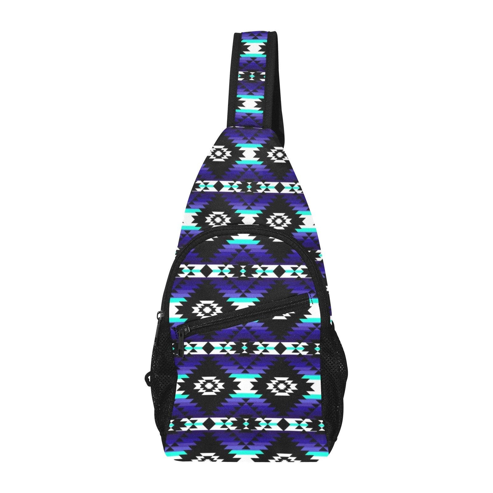 Cree Confederacy Midnight All Over Print Chest Bag (Model 1719) All Over Print Chest Bag (1719) e-joyer