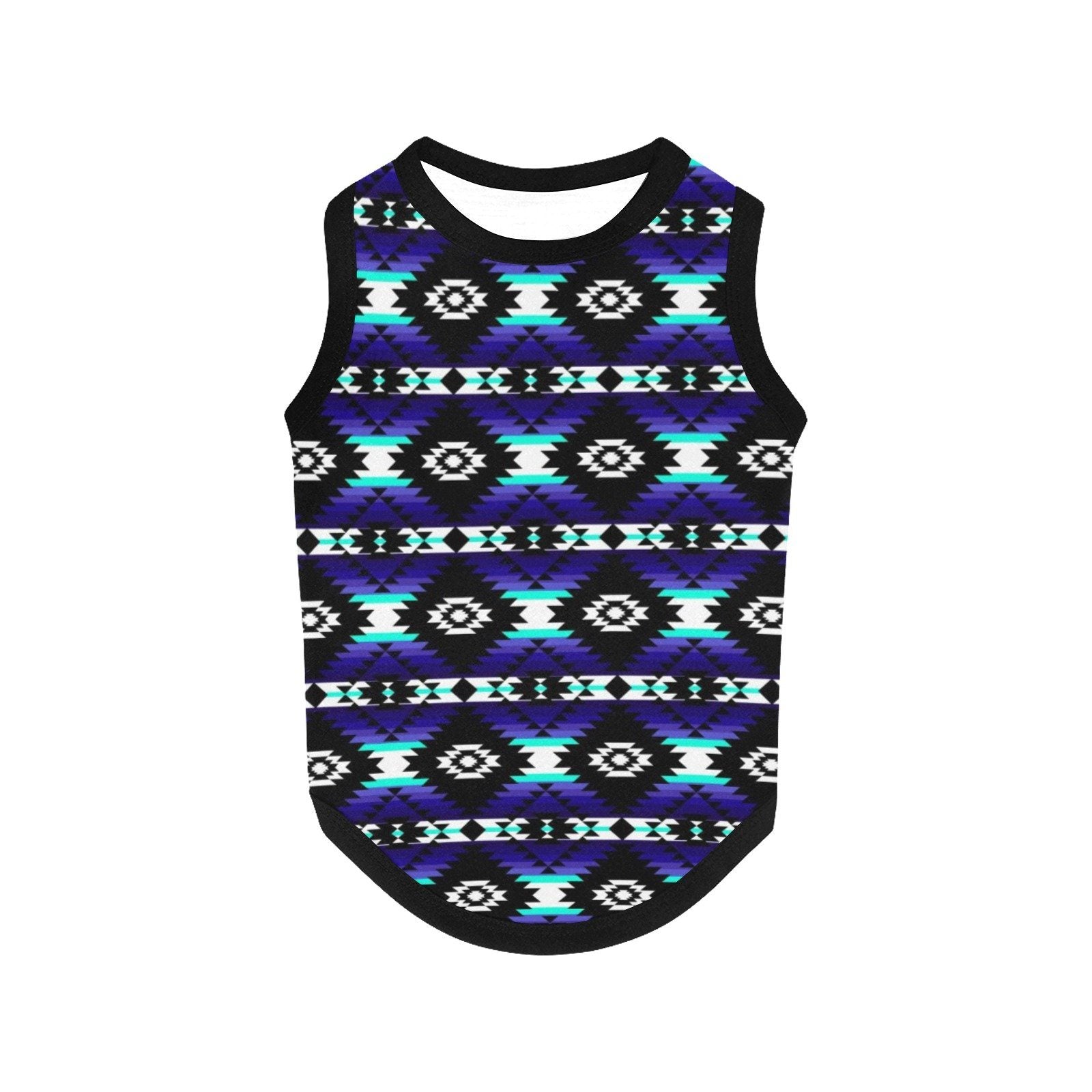 Cree Confederacy Midnight All Over Print Pet Tank Top Pet Tank Top e-joyer