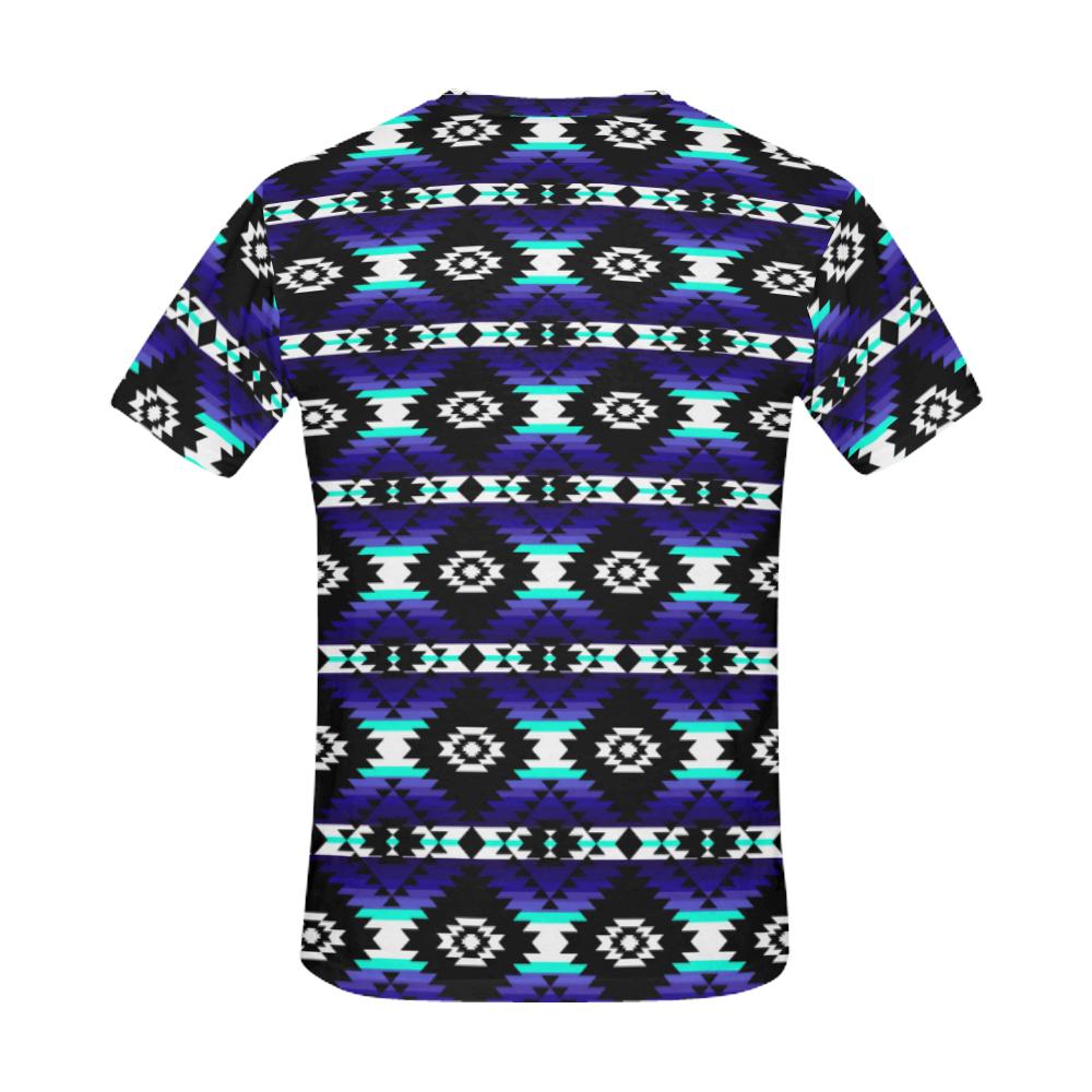 Cree Confederacy Midnight All Over Print T-Shirt for Men (USA Size) (Model T40) All Over Print T-Shirt for Men (T40) e-joyer
