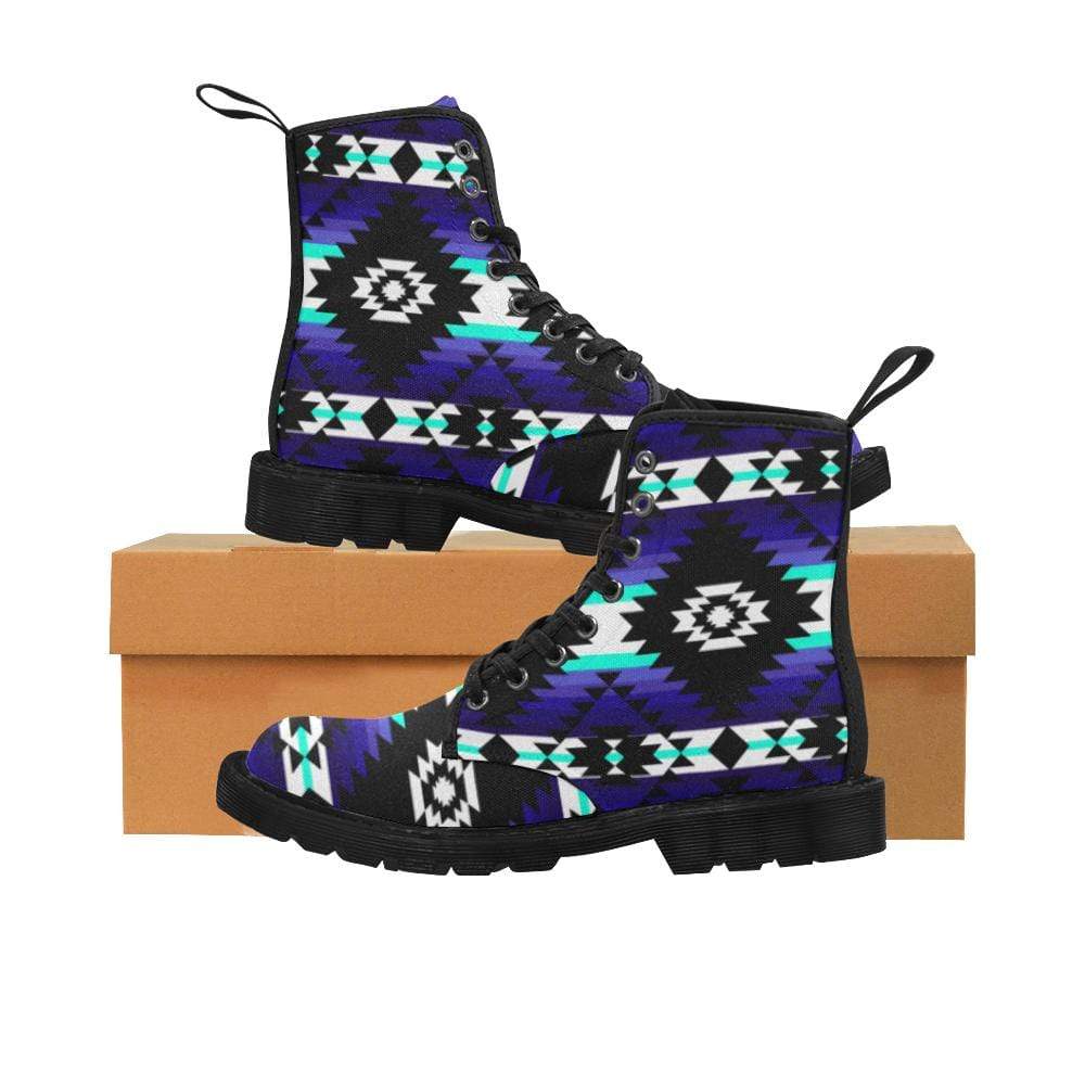 Cree Confederacy Midnight Boots for Men (Black) (Model 1203H) Martin Boots for Men (Black) (1203H) e-joyer