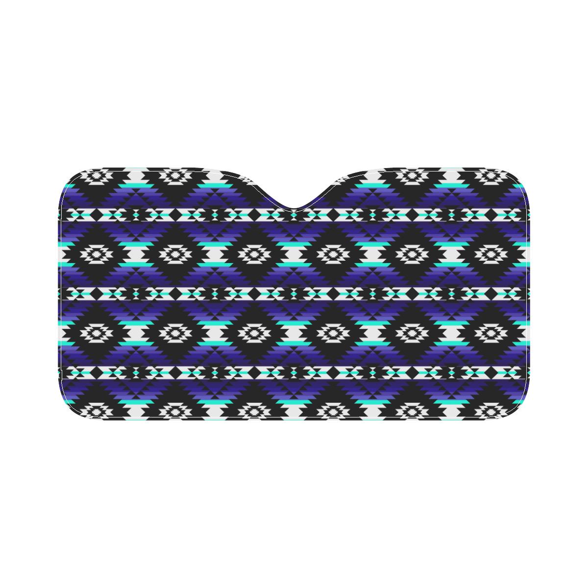 Cree Confederacy Midnight Car Sun Shade 55"x30" Car Sun Shade e-joyer