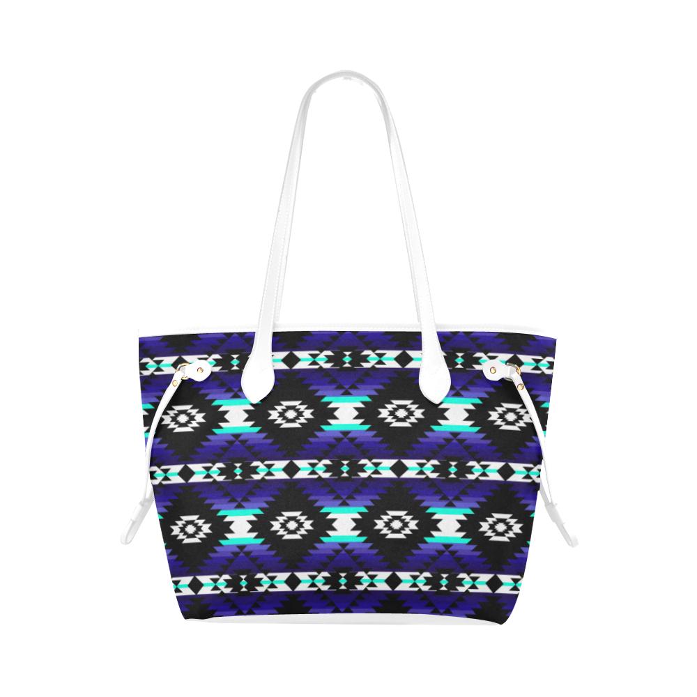 Cree Confederacy Midnight Clover Canvas Tote Bag (Model 1661) Clover Canvas Tote Bag (1661) e-joyer