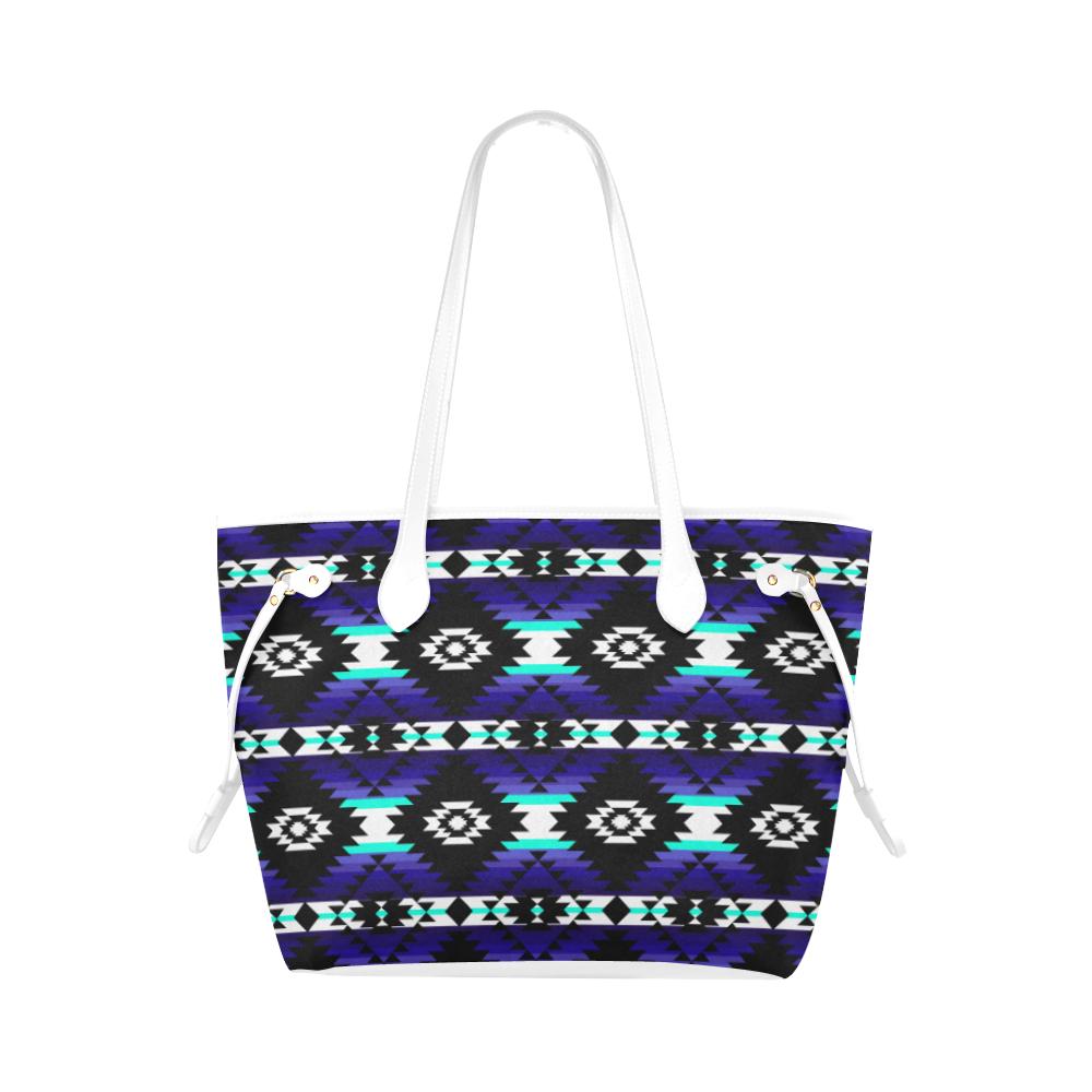 Cree Confederacy Midnight Clover Canvas Tote Bag (Model 1661) Clover Canvas Tote Bag (1661) e-joyer 